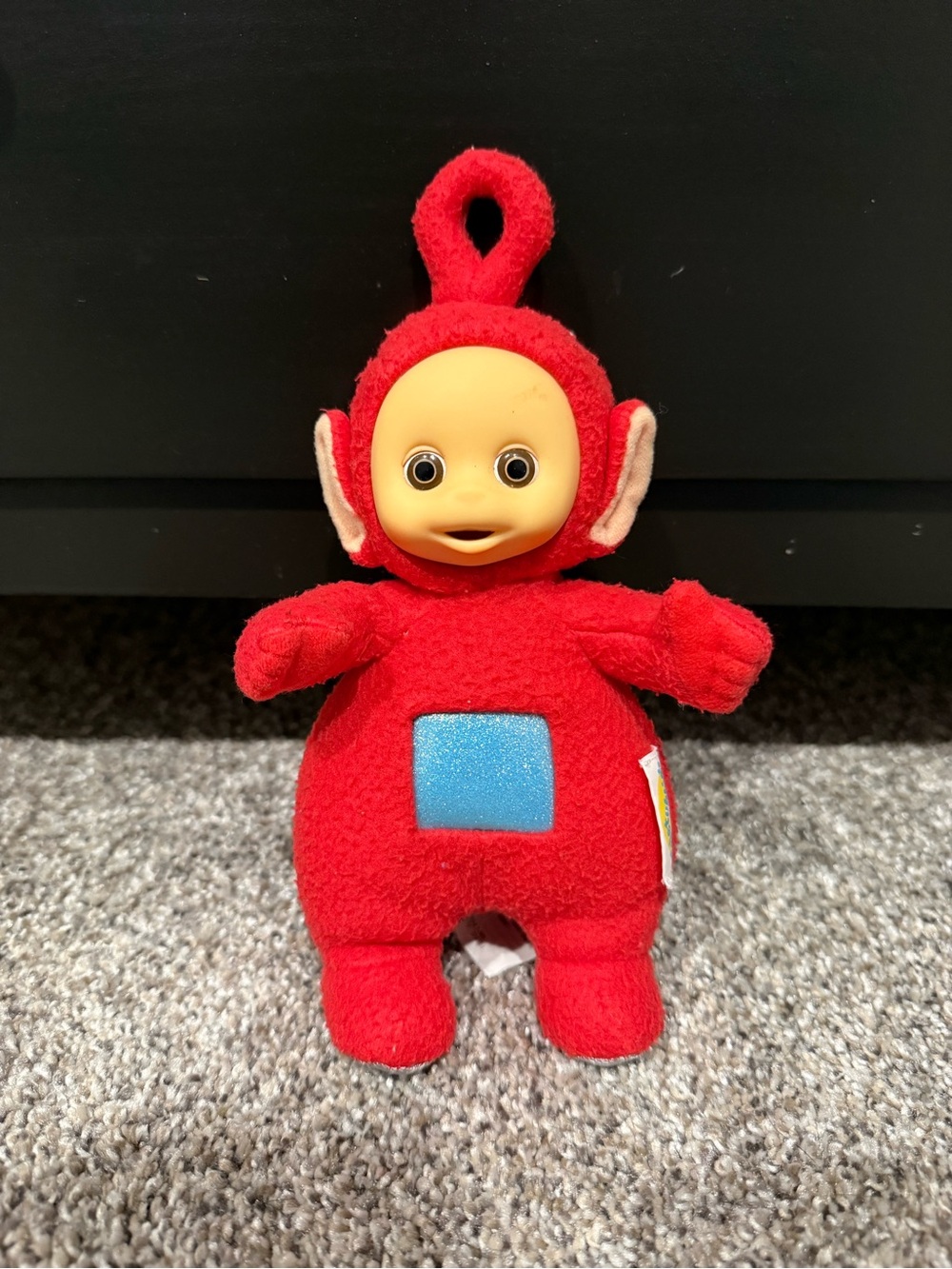 Vintage 1998 Playskool 8” Po Red Teletubbies Plush Doll Toy